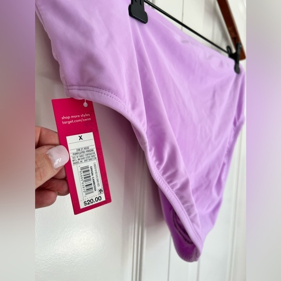 Xhilaration Women’s Bikini Bottom.  Lilac Color.  Size X. Hipster style. NWT - Picture 4 of 9